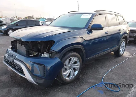 2021 Volkswagen Atlas 3.6L V6 Se W/Technology from USA, damaged, VIN 1V2JR2CA7MC548347